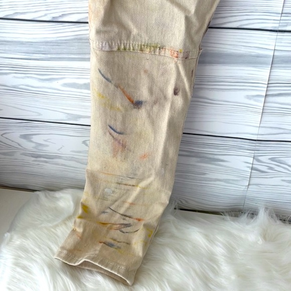 Bone Paint Skinny Jeans - Picture 6 of 8